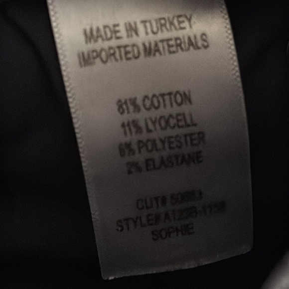 AGOLDE Mid Rise Sophie Black Stretchy Denim Jeans Skinny Size 28 Distressed Hem - Picture 9 of 10